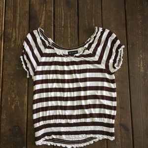 Inc striped top XL